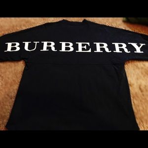 burberry oversized cotton sweatshirt